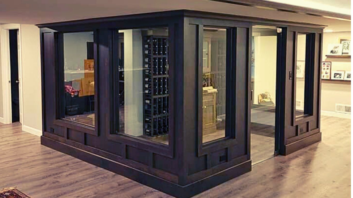 Custom Climate Controlled Wine Cellar