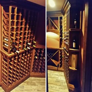 Custom Work - Under Staircase Wine Cellar