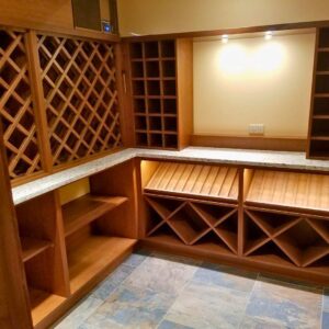 Residential Project - Custom Wine Rack