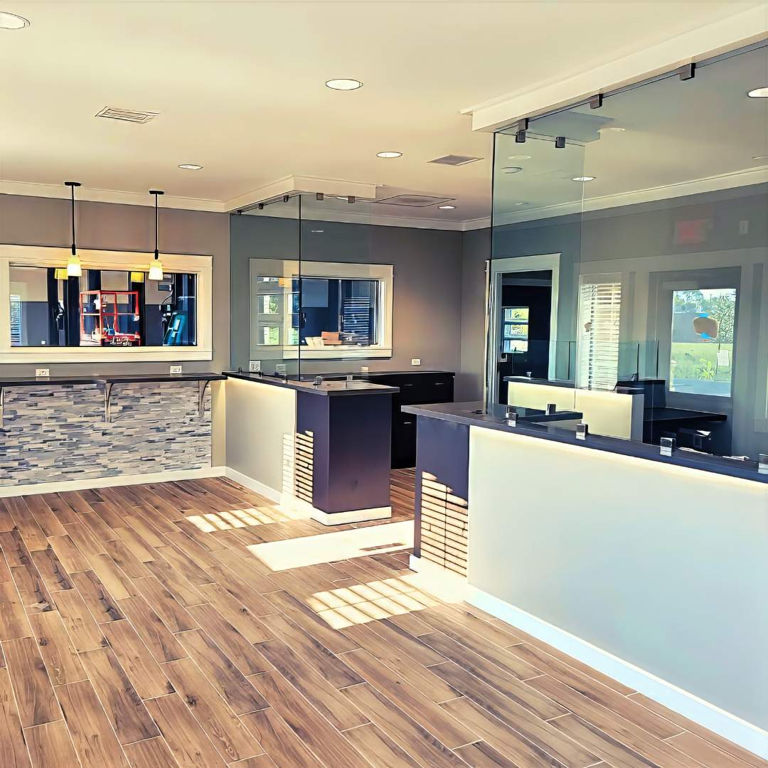 Commercial-Projects with custom cabinets
