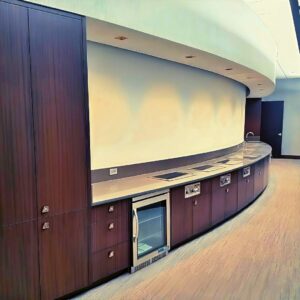 Office with Custom Cabinets 2